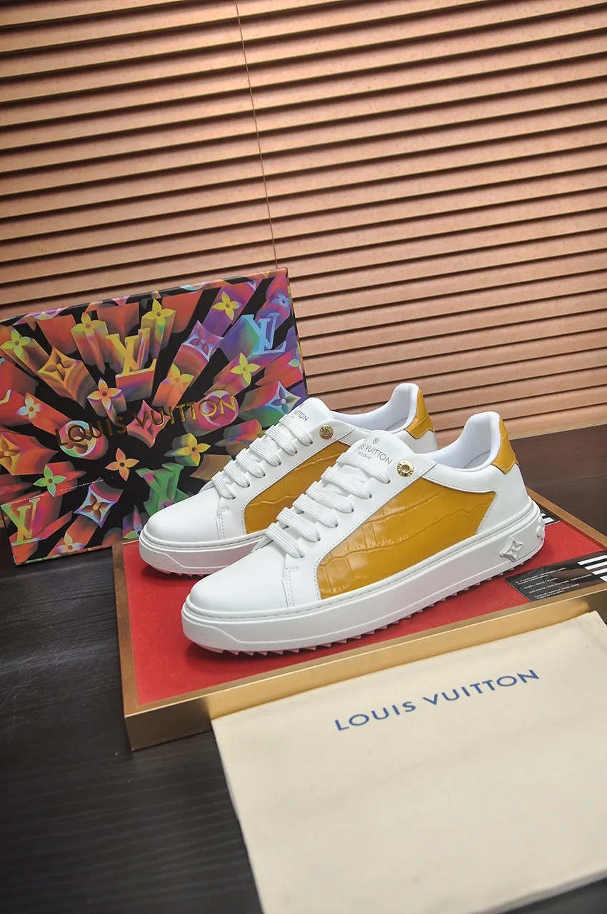 Men's shoes 💰540💶[LOUIS VUITTON] Original order price (water-dyed cowhide lining) new model 🍀LV Louis Vuitton * - top version of LV classic trendy shoes! Made of imported original cowhide, water-dyed cowhide lining, and original wear-resistant rubber outsole! High quality products! Code number 38-45 (45 is custom-made and cannot be returned or exchanged)